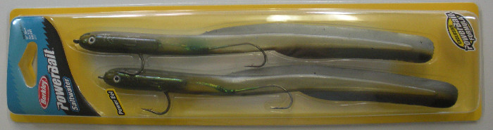 Berkley SWCRTFE12-GN 12″ Powerbait Ready To Fish Saltwater Eel Greeny 2 Ct