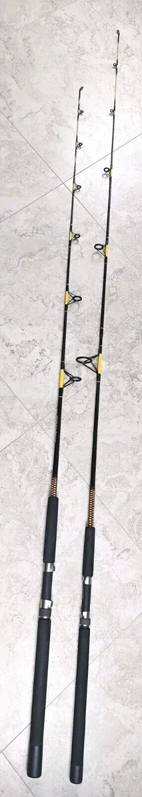 Shakespeare Ugly Stik BWS 1100 8ft M Action 2pc And BWS 1103 7ft ML Action Rods