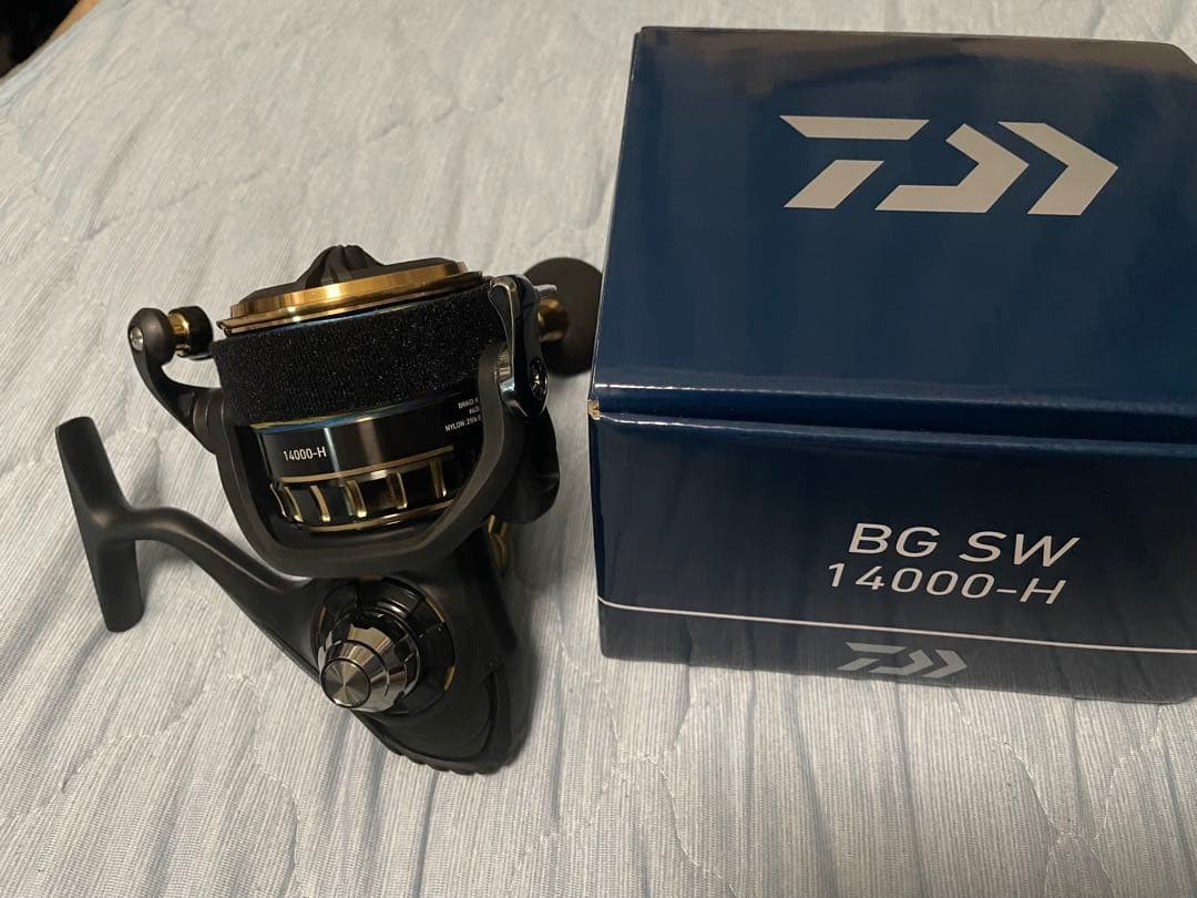 Daiwa BG SW 14000-H with PE6 line
