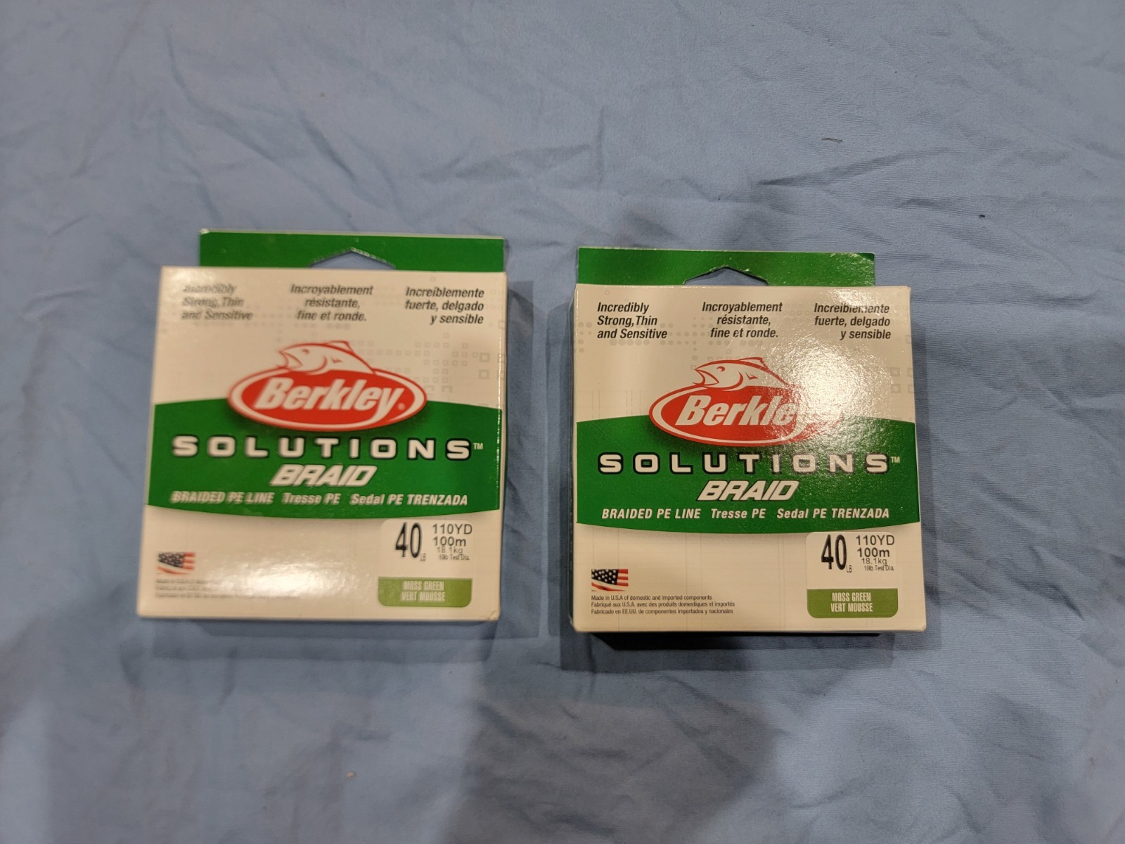 Berkley Braid 110yd 40lb Color Green