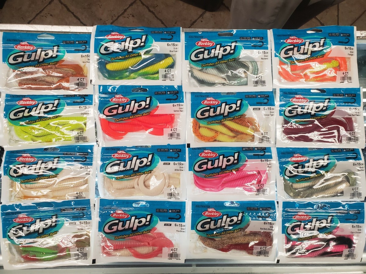 Berkley Gulp 6″(15cm) Grub Brand New