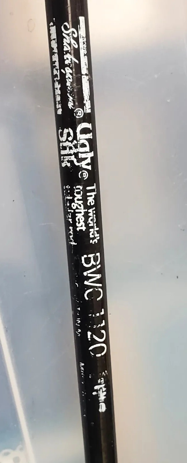 Rare & Nice 6′ 1pc Shakespeare Ugly Stik BWC1120  Casting Rod made In 🇺🇸