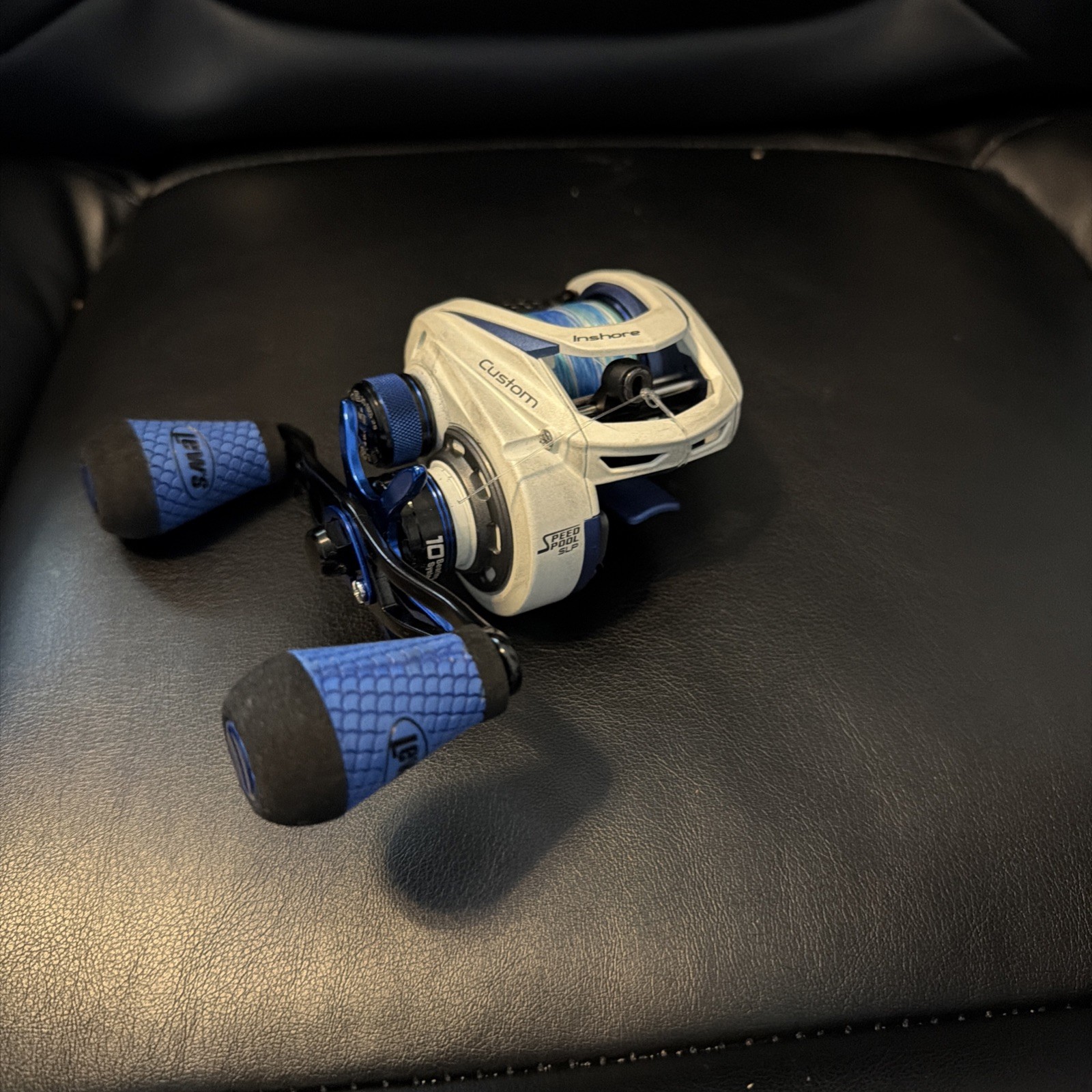 Lews CI1SH Custom Inshore Speed Spool Baitcast Reel 10BB Gear Ratio 7.5-1