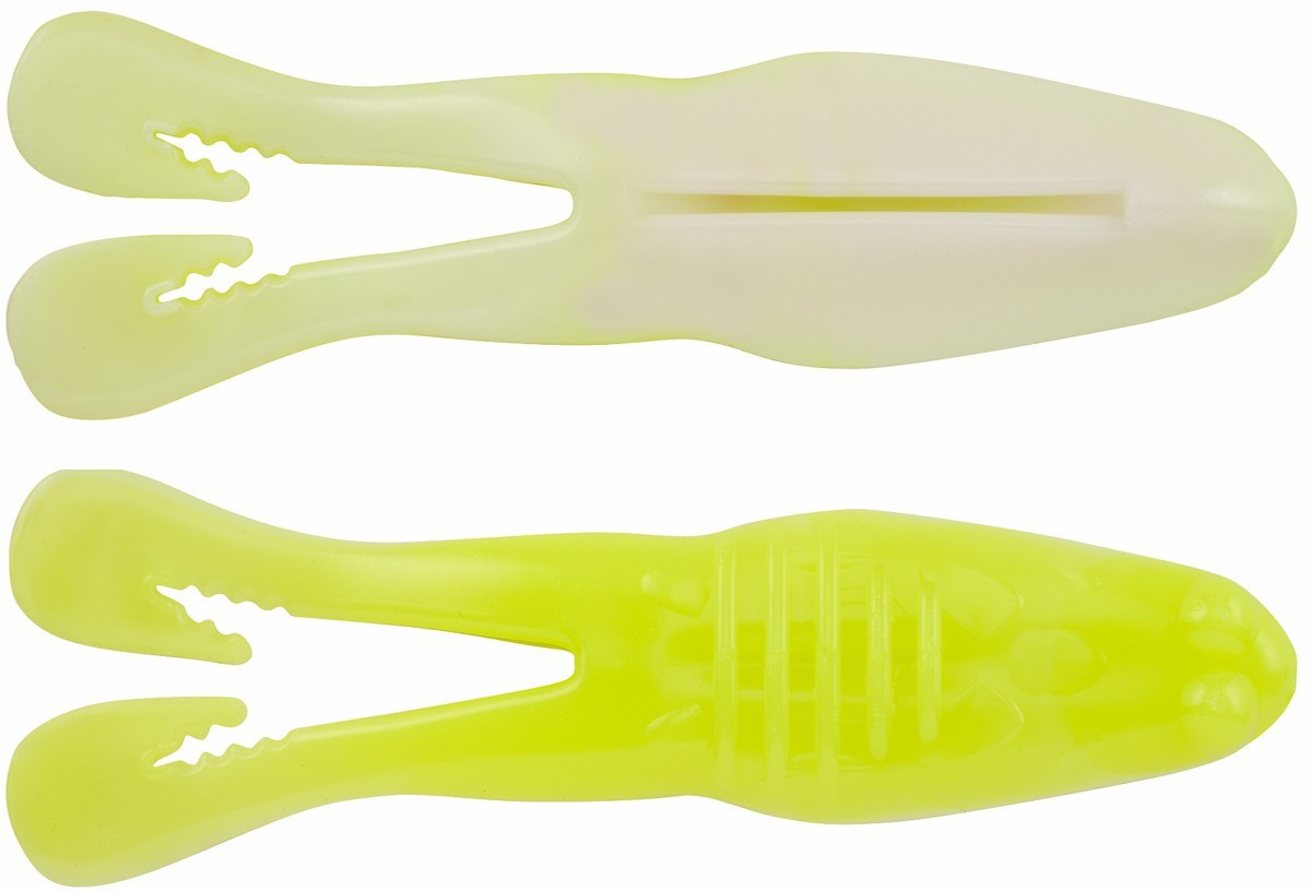 Berkley Powerbait Buzz’N Speed Toad – Chartreuse White 4 inch