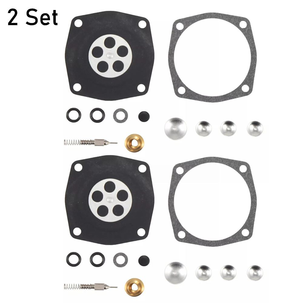 2 Set Carburetor Rebuilt Kit Fit For Tecumseh 630978 630932 Oregon 49-039 Toro