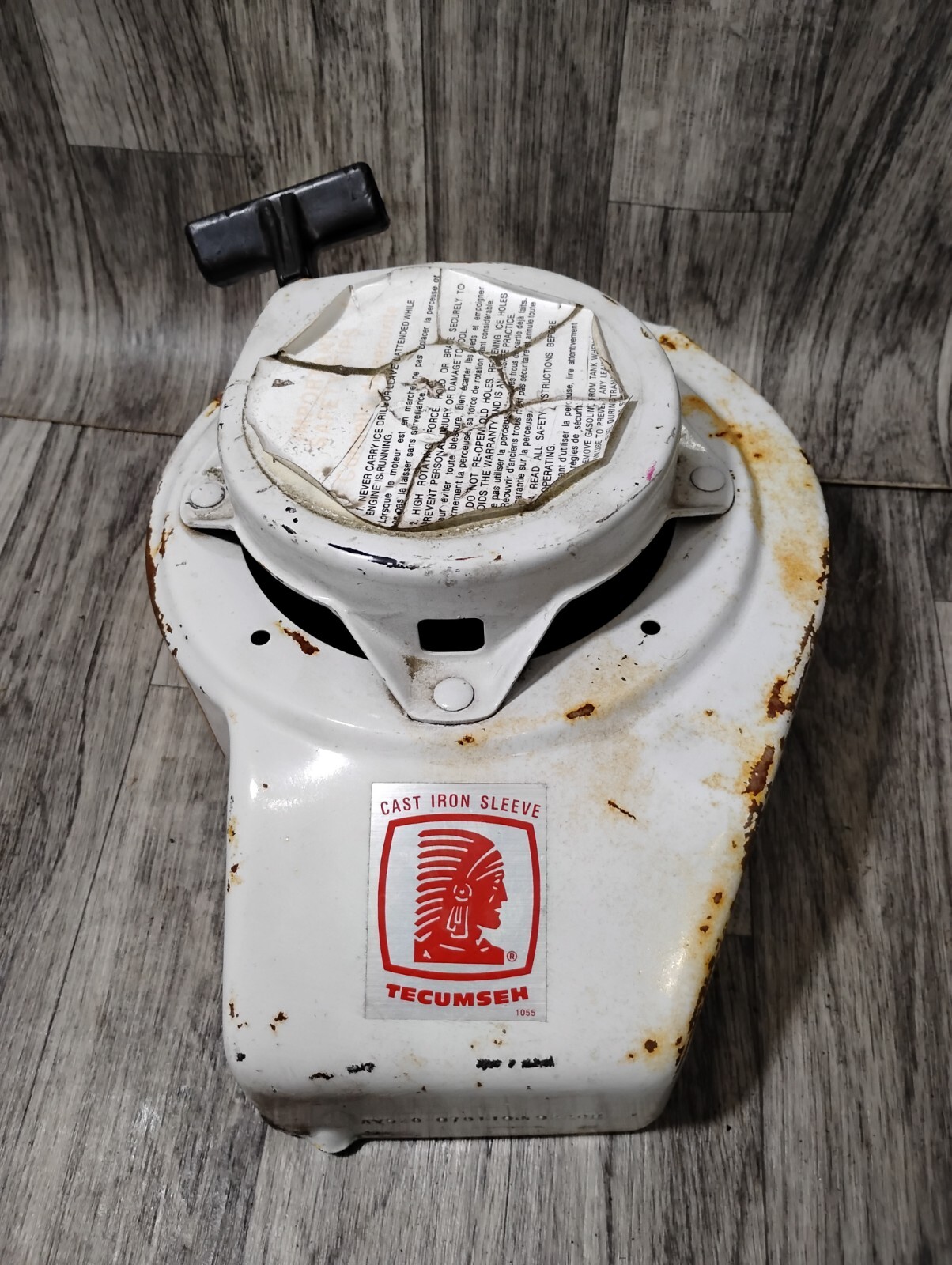 JIFFY ICE AUGER MODEL 30 av520 RECOIL STARTER ASSEMBLY