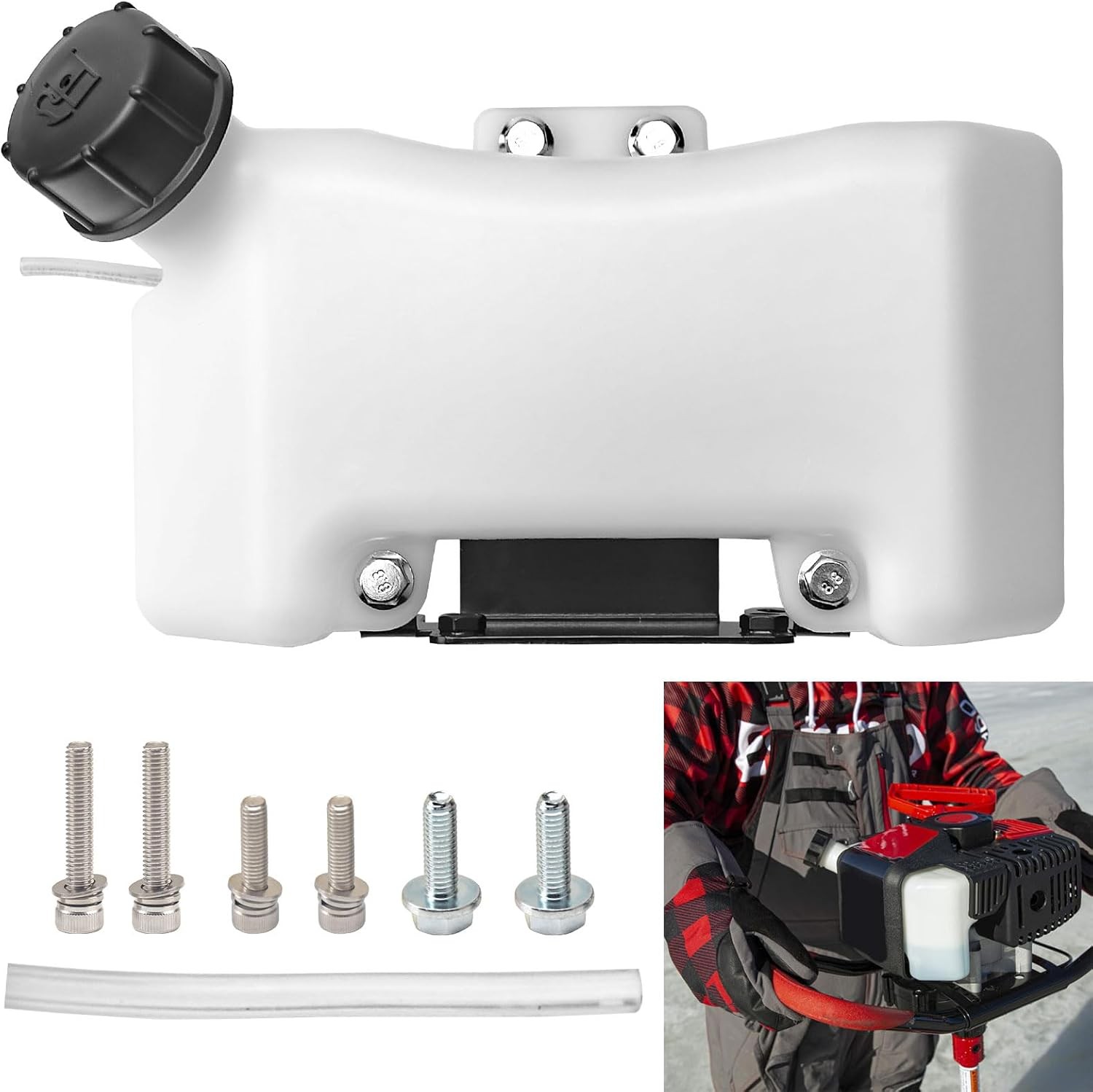 3004116 Fuel Tank Compatible with Ardisam/Eskimo Ice Auger 12758 Gas