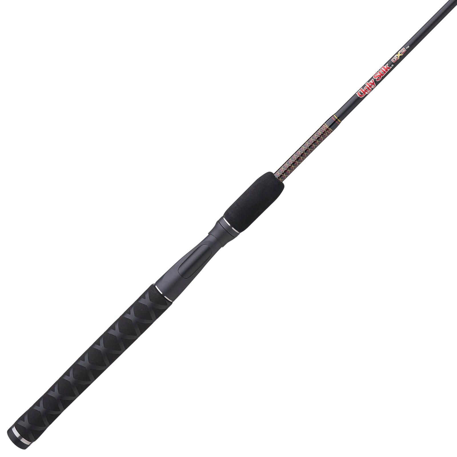 Ugly Stik 6’6” GX2 Spinning Rod, Three Piece Spinning Rod, 6-15lb Li post thumbnail image