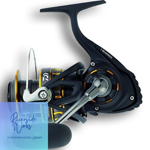 Daiwa BG Spinning Reel 14.3-39.9 Black Unused Imported JP