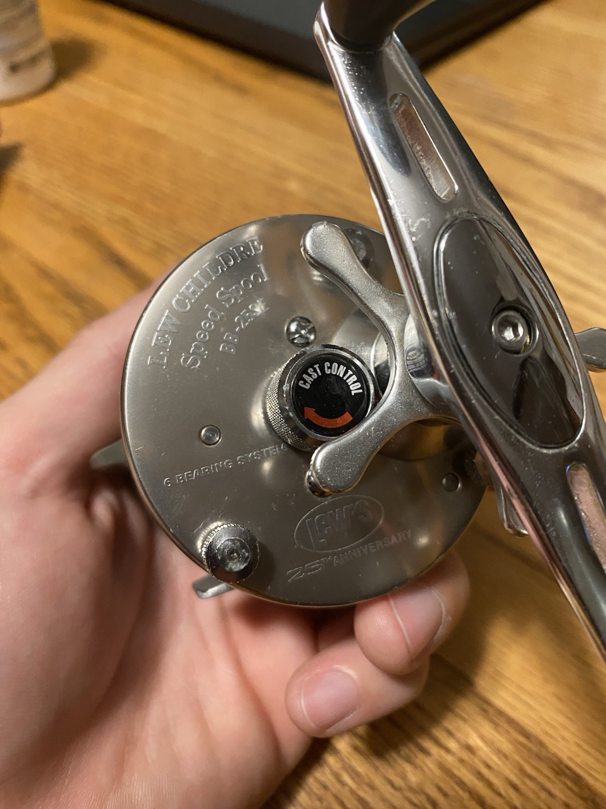 MINT NEW RARE Lews Lew’s Childre Speed Spool BB 25SE Reel 25th Anniversary