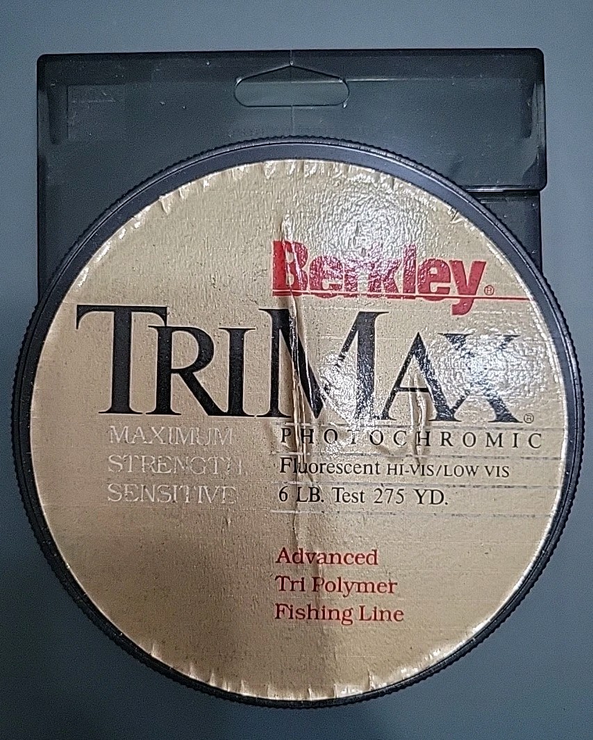 Berkley TriMax Max Strength Fishing Line, Photochromic, Fluorescent – 6LB 275 YD
