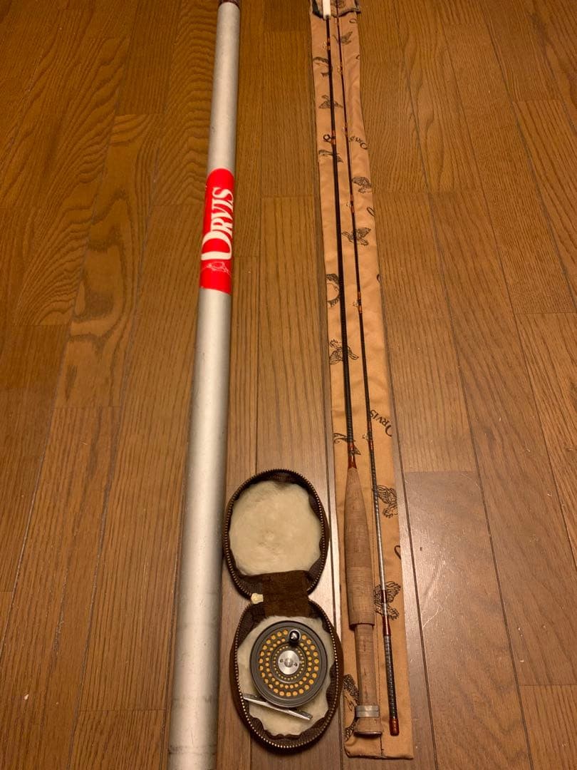 Orvis 7’3″ #3 Graphite Fly Rod & C.F.O II Reel Set Used Excellent Condition