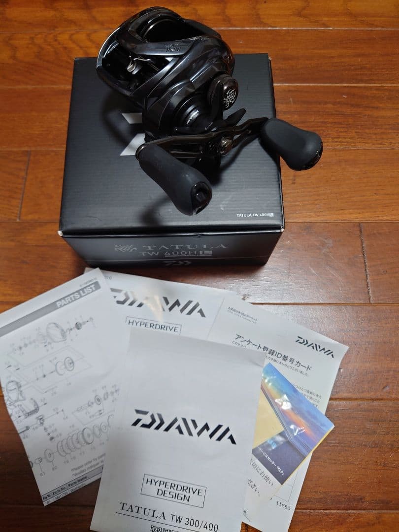 DAIWA TATULA TW 400HL Baitcasting Reel 609539