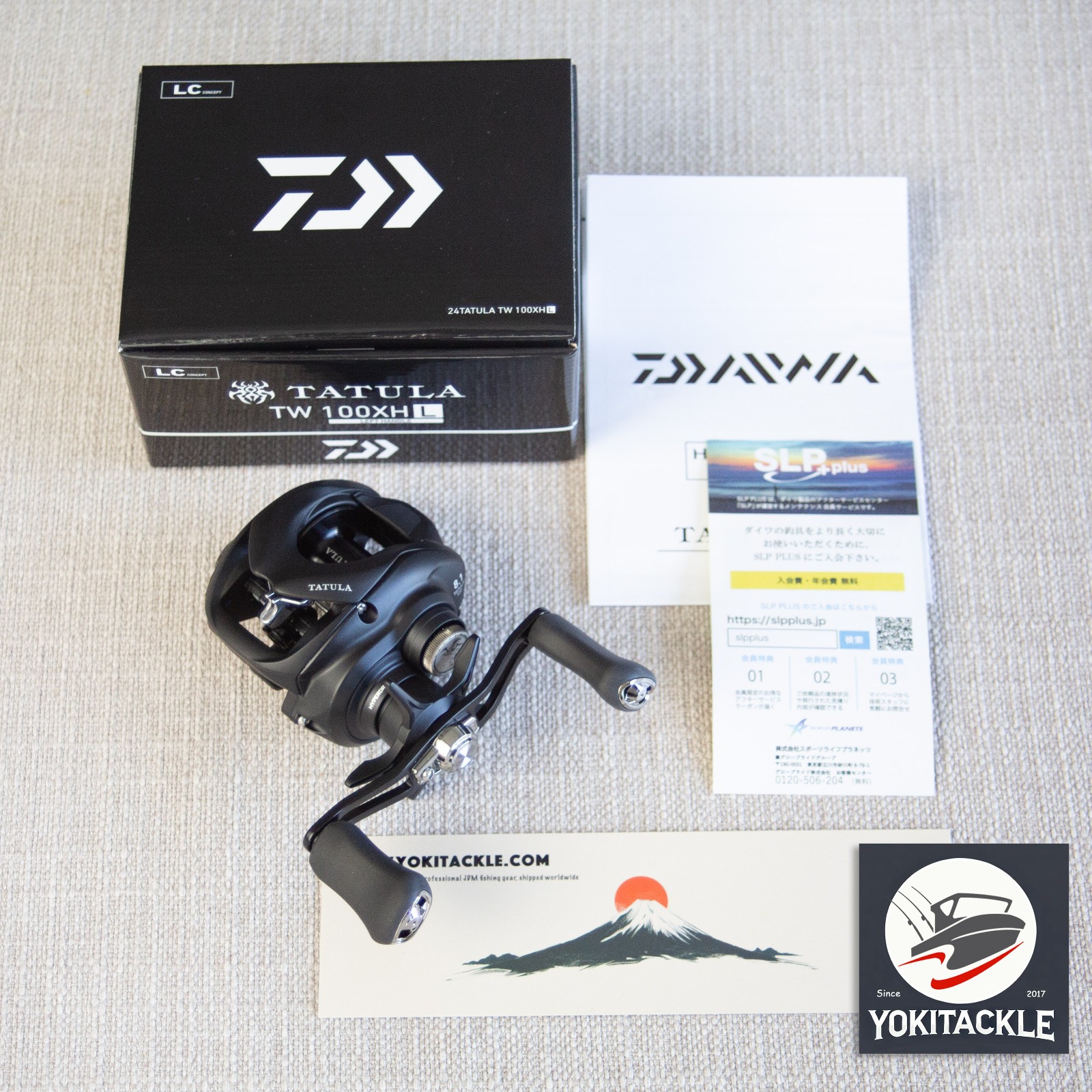 DAIWA 24 TATULA TW 100XHL Left Baitcasting Fishing Reel shipping from JAPAN