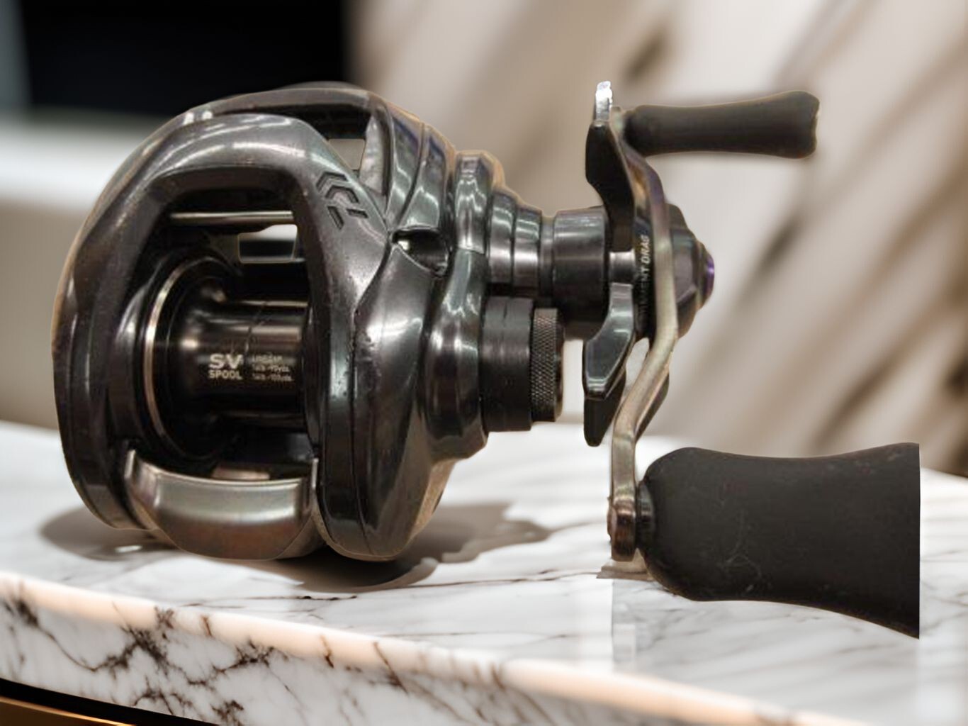 Daiwa 20 Tatula SV TW 103XH Baitcast Reel Used JPN