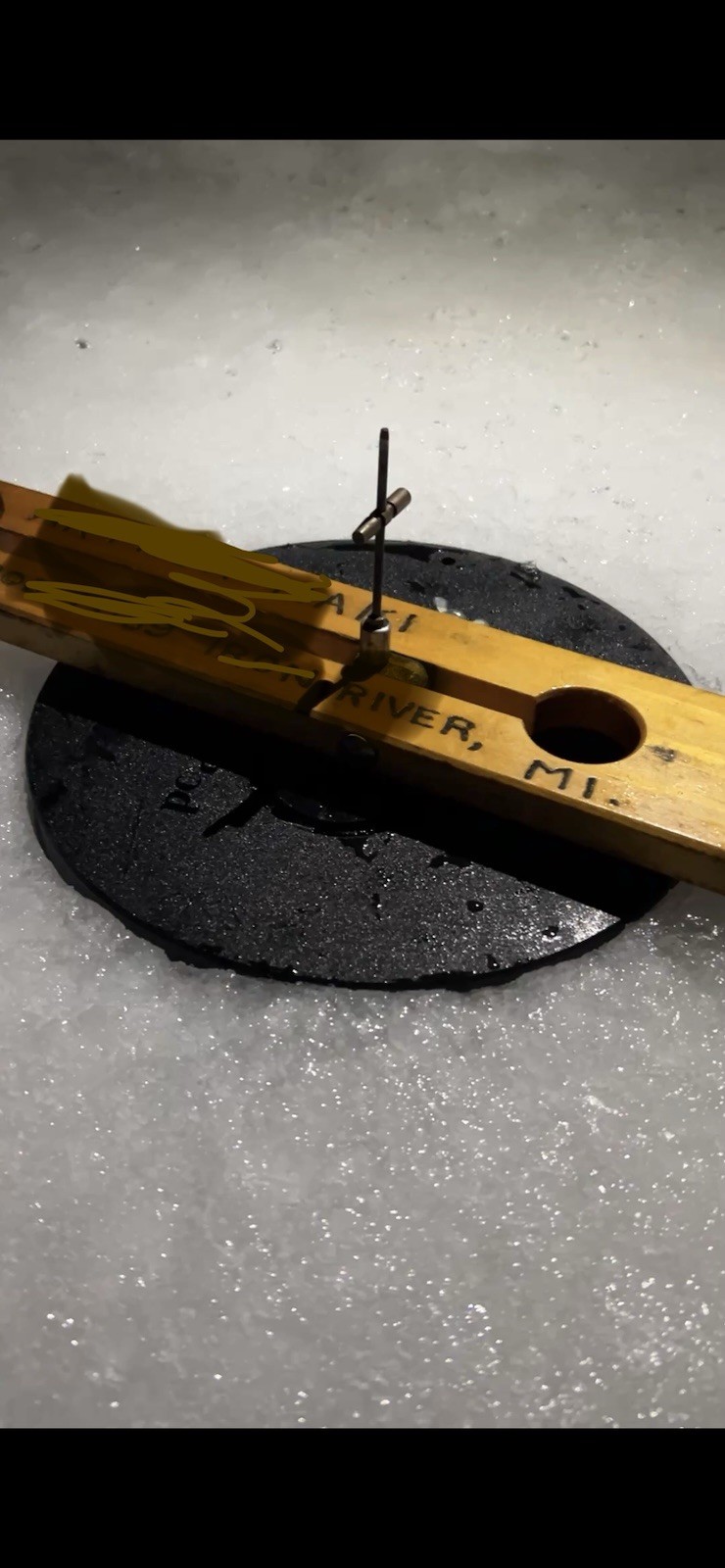 Thermal Pod For Beaver Dam Atmospheric Seal Ice Fishing Tip-ups Unbreakable Mod