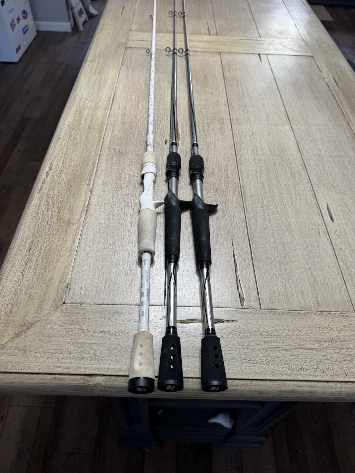 1– Abu Garcia Veritas  7′ Medium Heavy Casting 2–Abu Vengeance MH 7’