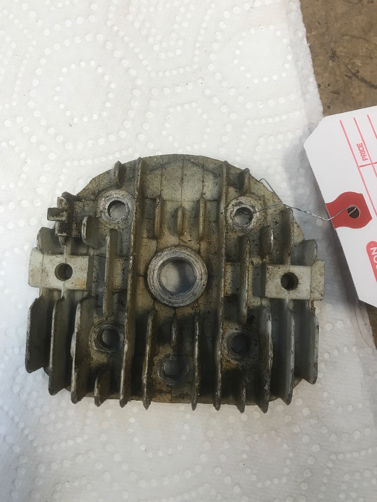 USED BUT GREAT SHAPE JIFFY ICE AUGER MODEL 970-5 ENGINE HEAD 5 BOLT GOOD THREADS