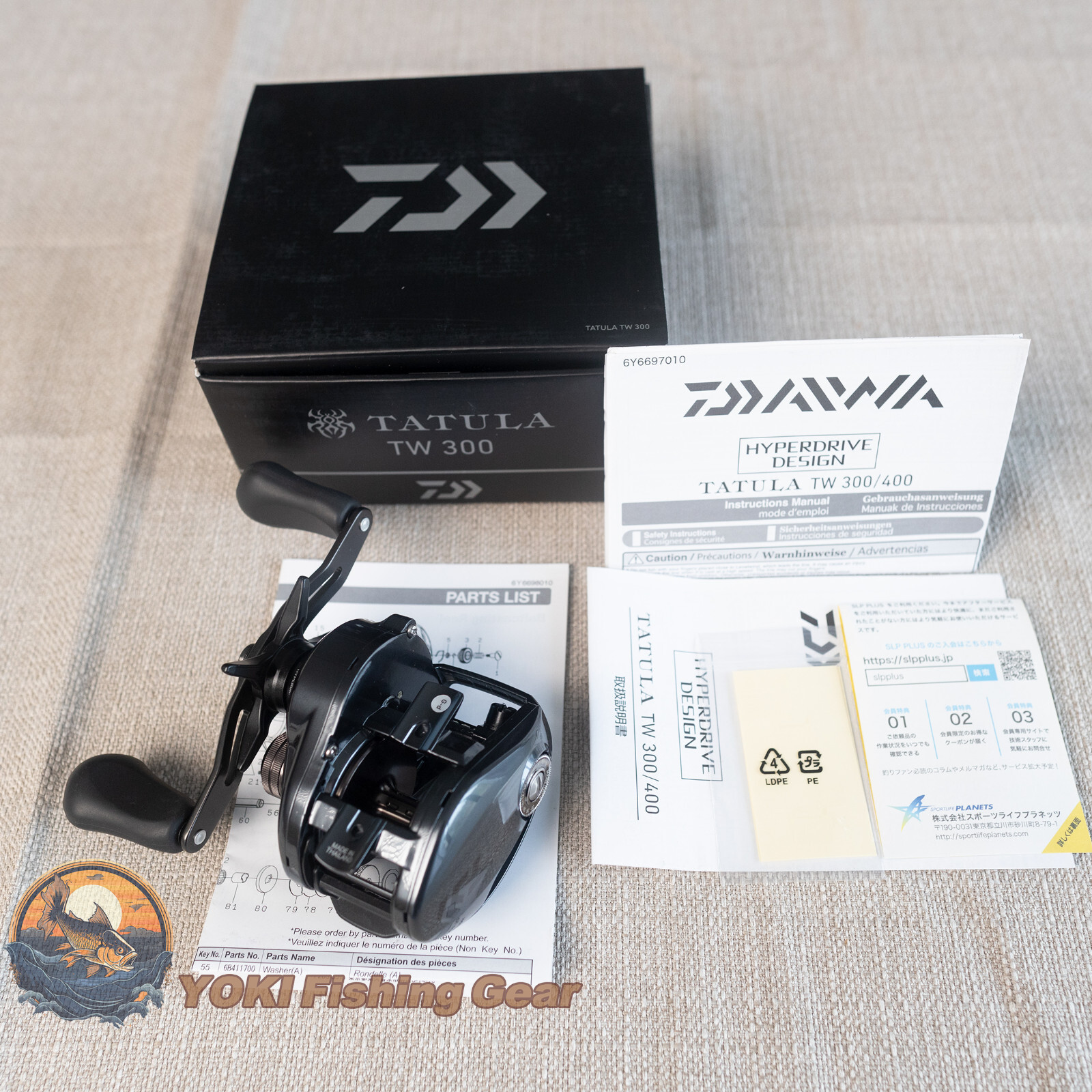 Daiwa 21 TATULA TW 300 6.3 Right Reel  -Watch Our ProductVideo