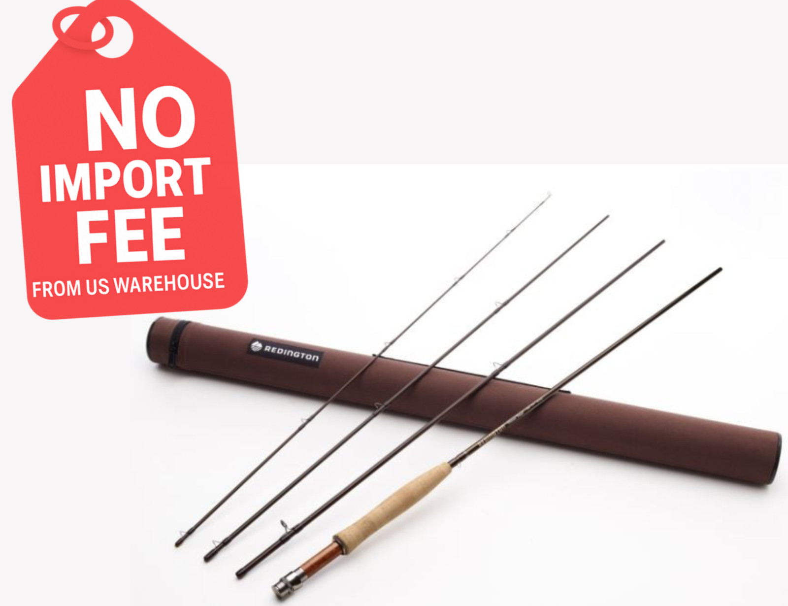 Redington Classic Trout Fly Rod 9ft 5wt 4-Piece Medium Action NEW