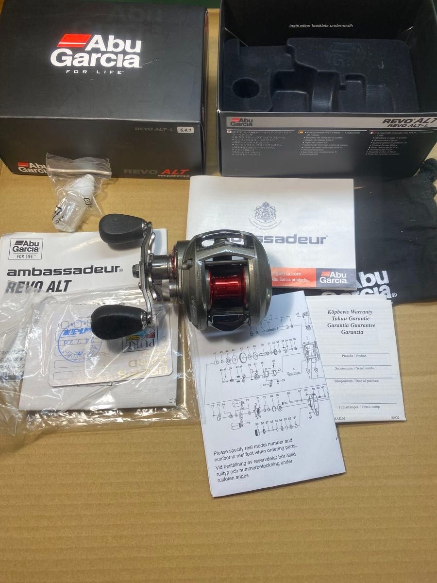 Abu Garcia Revo ALT – L Left Handed 6.4:1