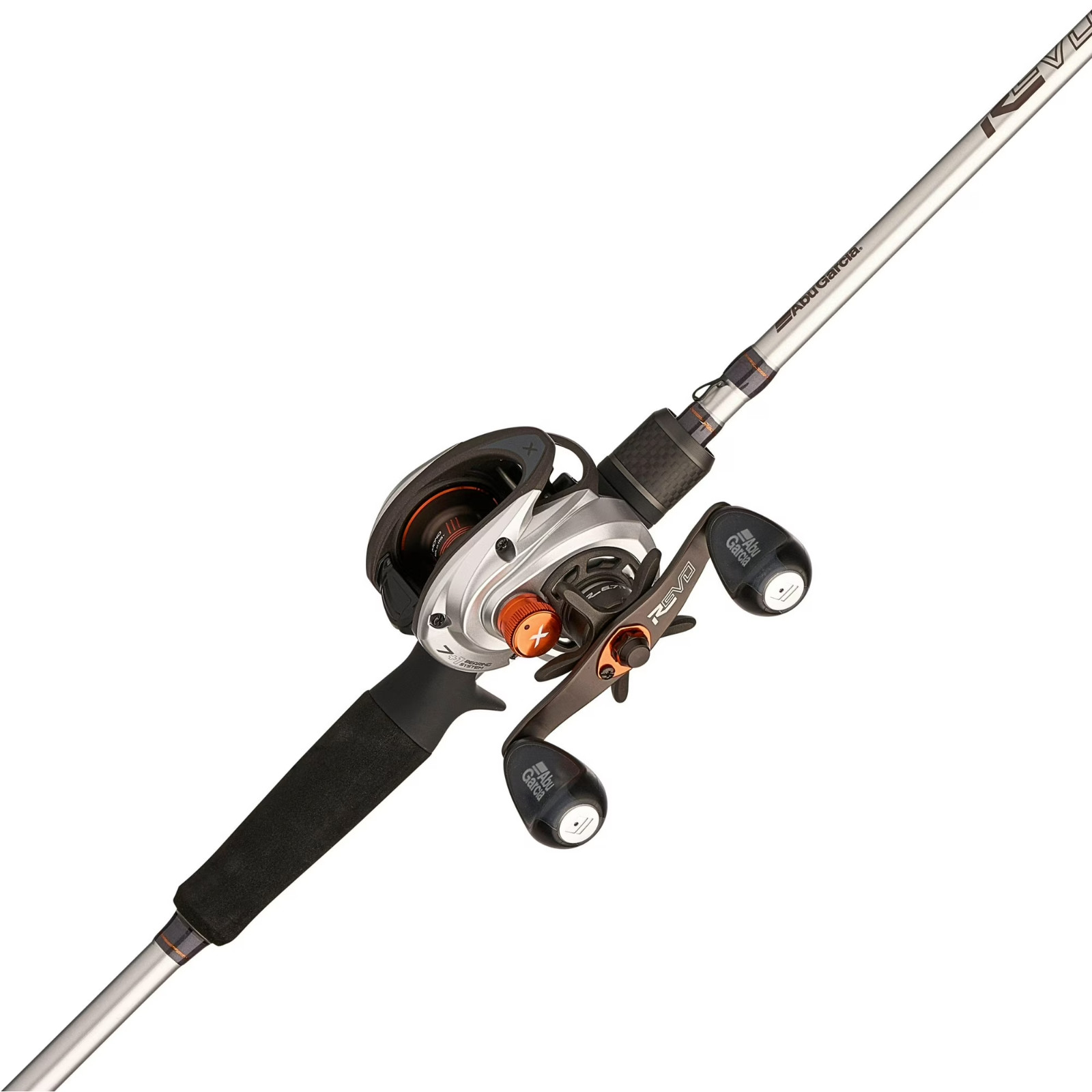 Abu Garcia Revo® X Baitcast FishingCombo, 7’4″ Medium Heavy, LP