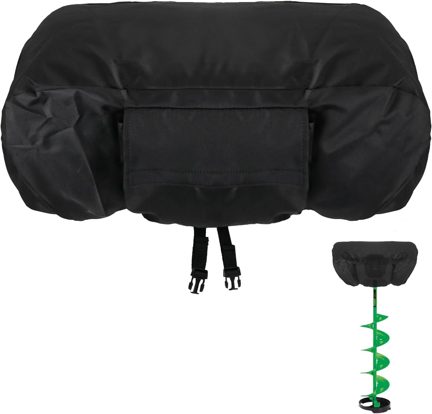 Ice Auger Powerhead Cover for ION – Motor Protection Case in Black