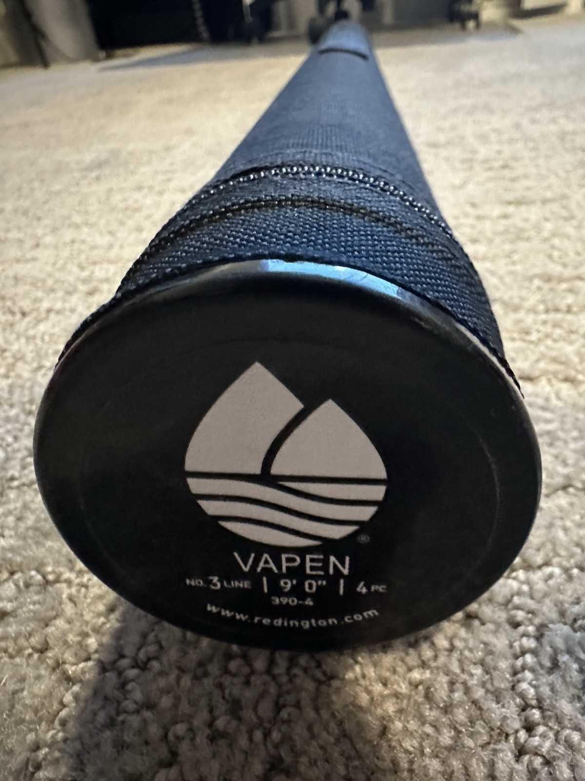 RARE BRAND NEW NEVER USED Redington Vapen 390-4 Fly Rod w/ Tube & Sock