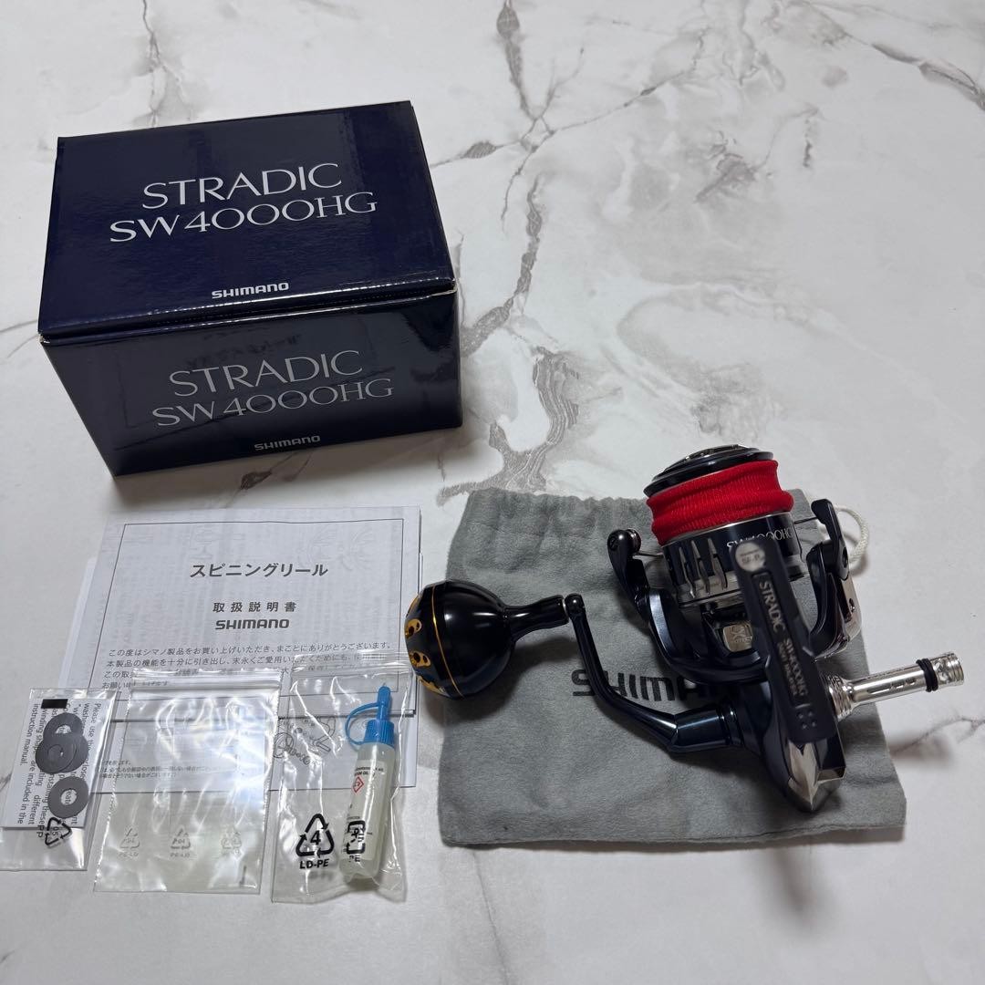 Used SHIMANO STRADIC SW4000HG Reel