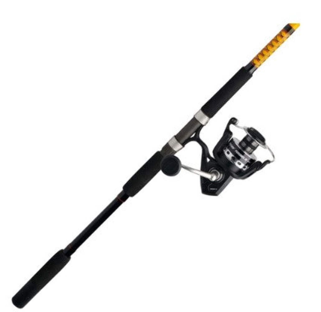 Ugly Stik BWS1530S102PURIV8000 Bigwater Pursuit IV 8000 Spinning Combo 10′ 15-50