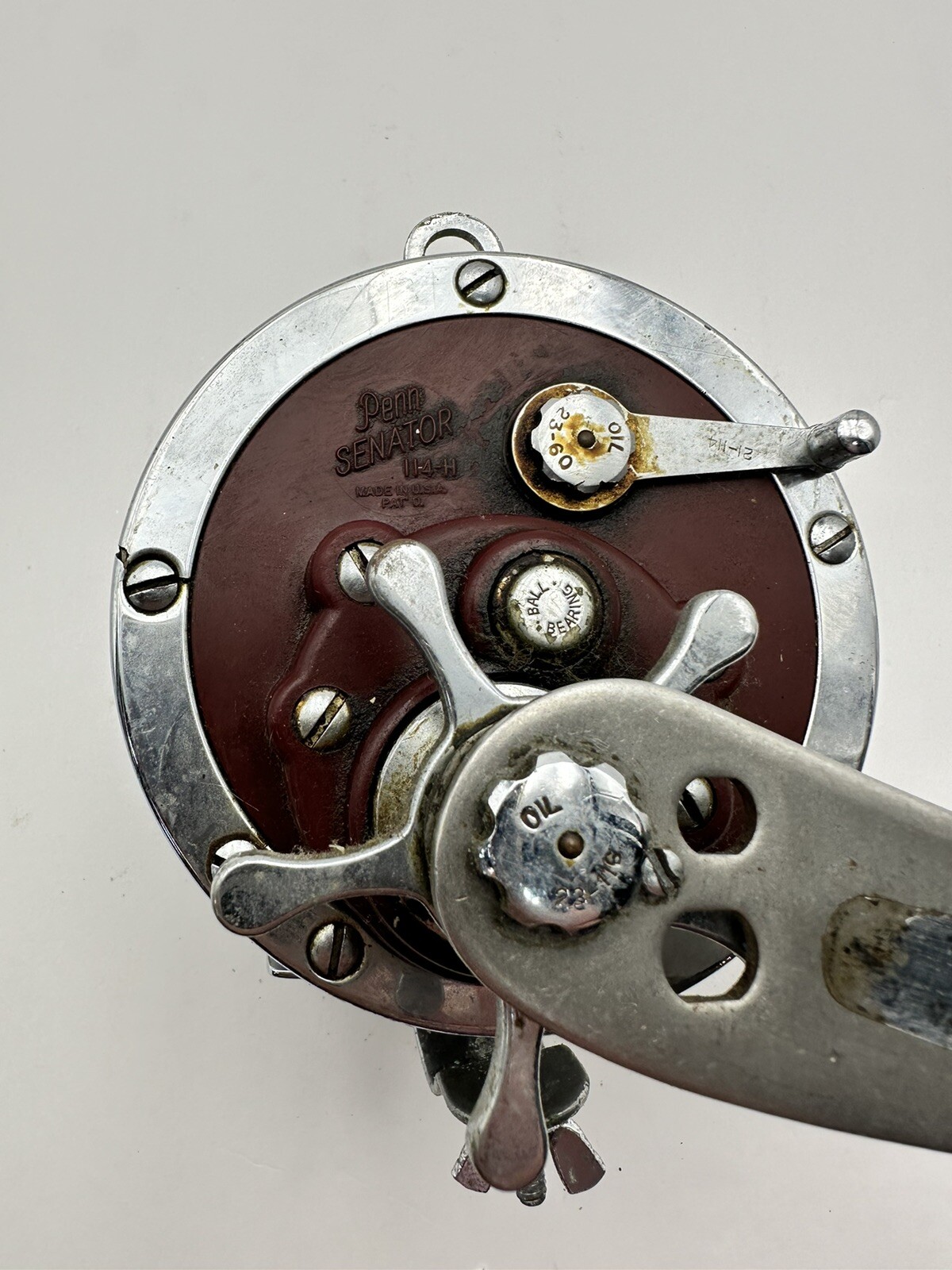 Vintage Penn Senator Reel 114-H Needs General Cleaning