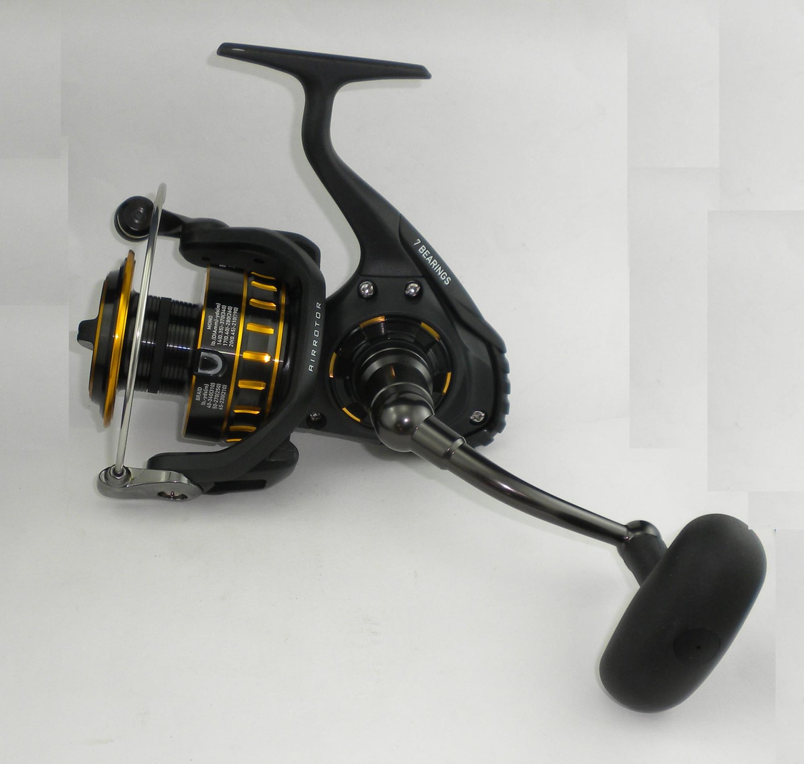 Daiwa BG4500 Black Gold Spinning Reel14/350 yd Gear Ratio 5.7-1