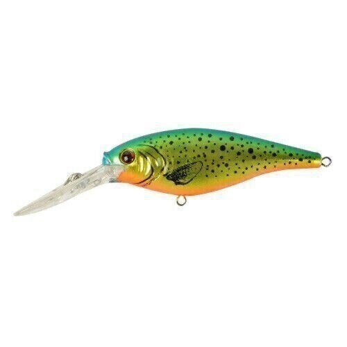 Berkley Flicker Shad 2 Inch #8 Hooks 3/16 Ounce Speckled Gold Shiner B-18