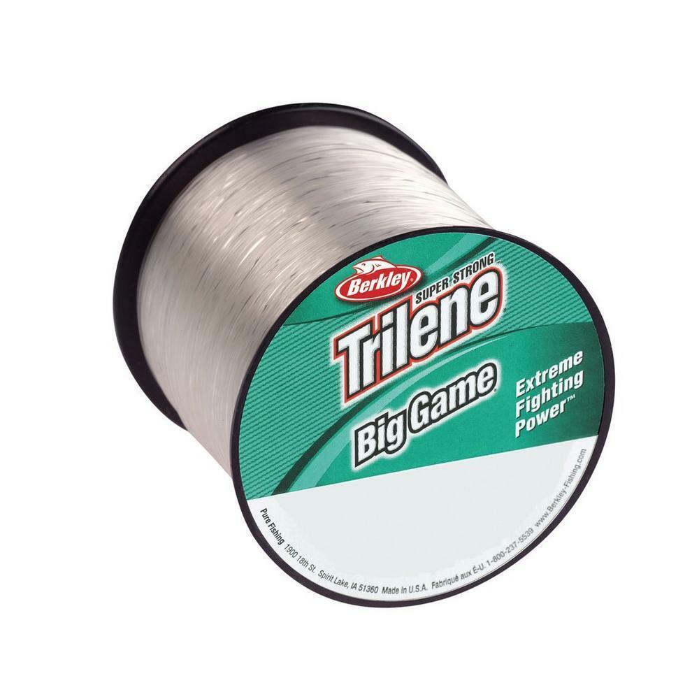 Berkley Trilene Big Game Mono Fishing Line 1/4 Pound Spools CLEAR / Choose Size