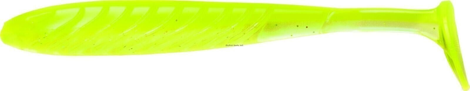 Yum YPL4198 4 1/2″ Pulse Swimbait-Chartreuse Clear Shad 8ct