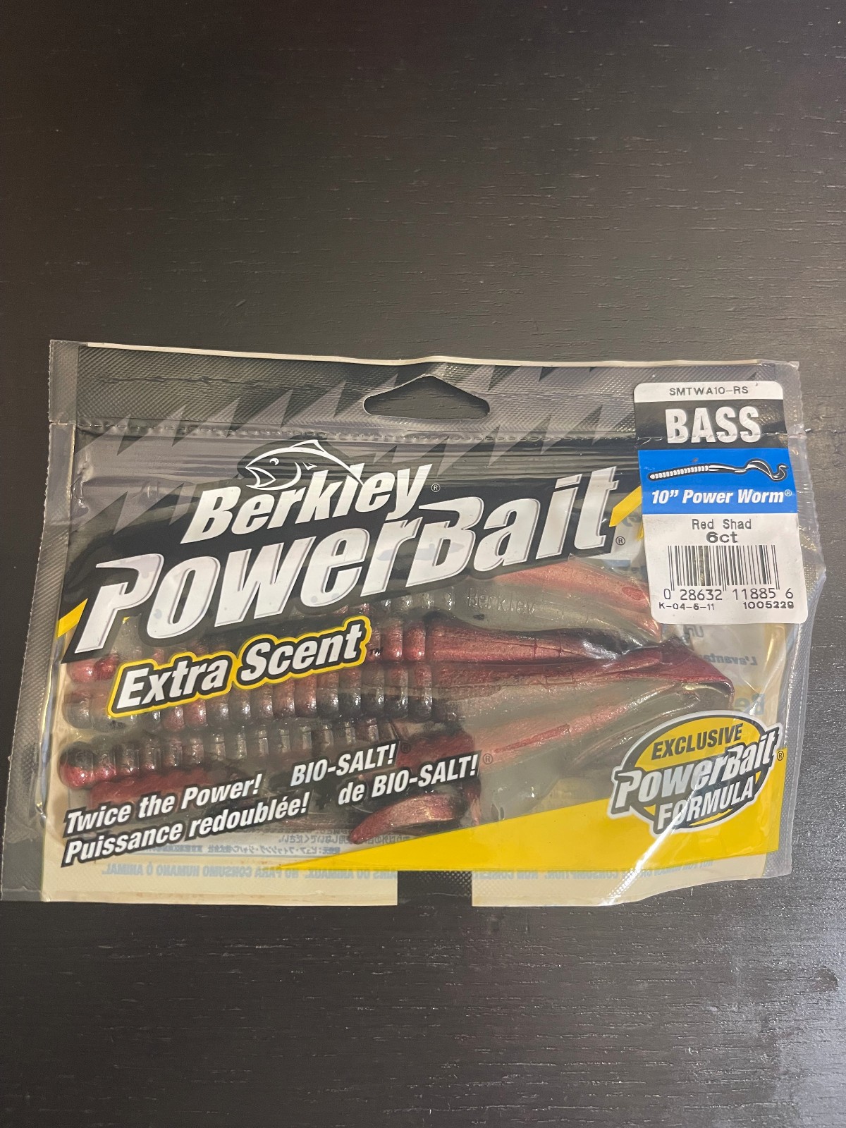 Berkley Powerbait 10″ Power Worm SMTWA10 6ct Many Colors NIP