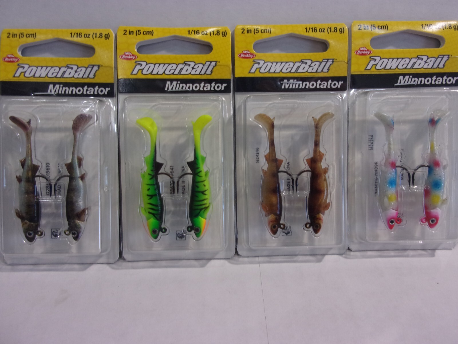 Berkley PowerBait Minnotator 2 inch  1/16 ounce  Choose your colors!