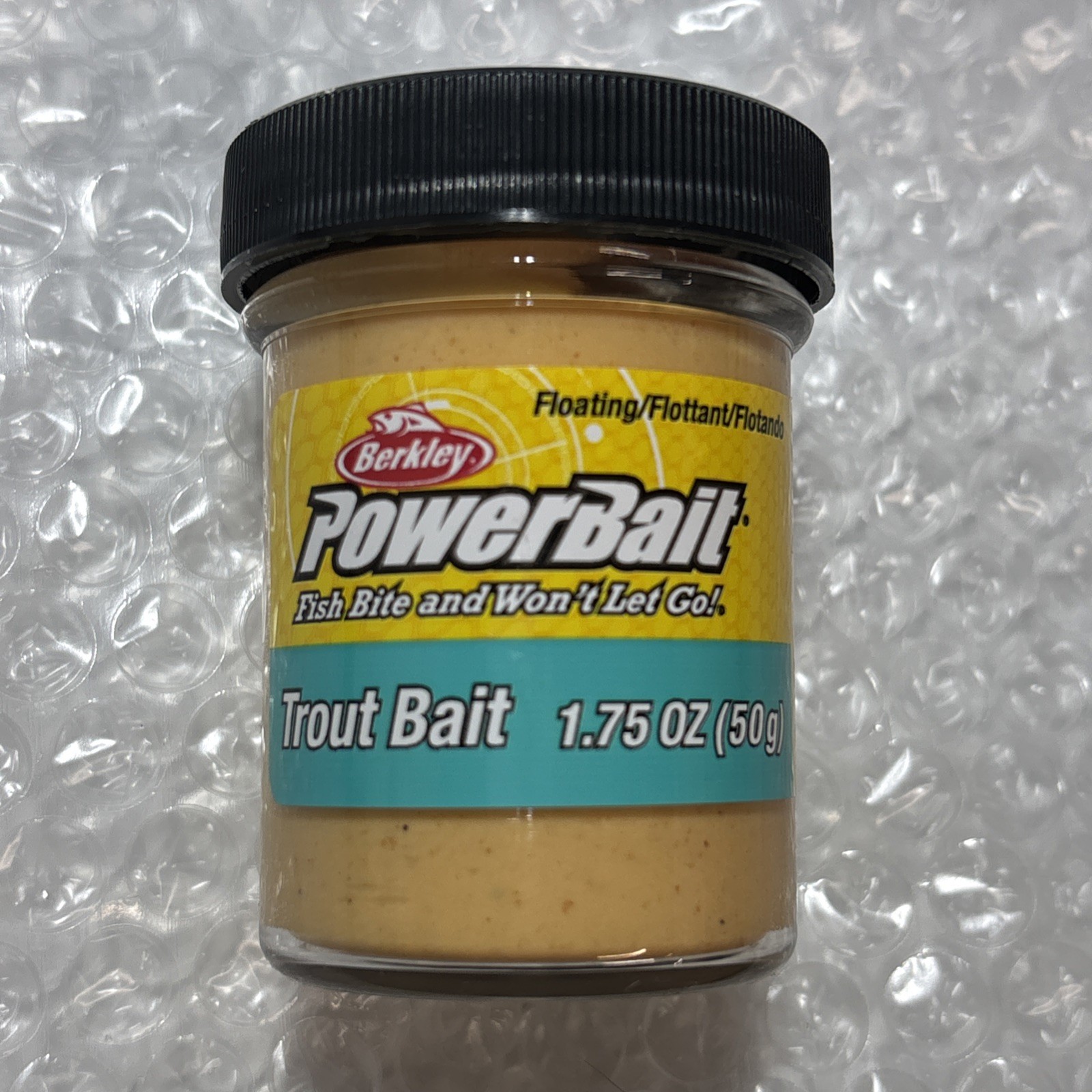 Berkley Powerbait Trout Bait Dough Yellow 1.75OZ Jar