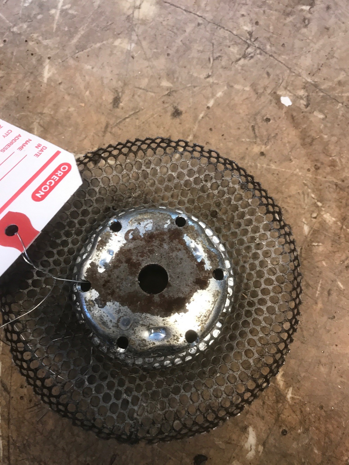 USED BUT GREAT SHAPE JIFFY ICE AUGER STARTER CUP AND SCREEN MODEL 30