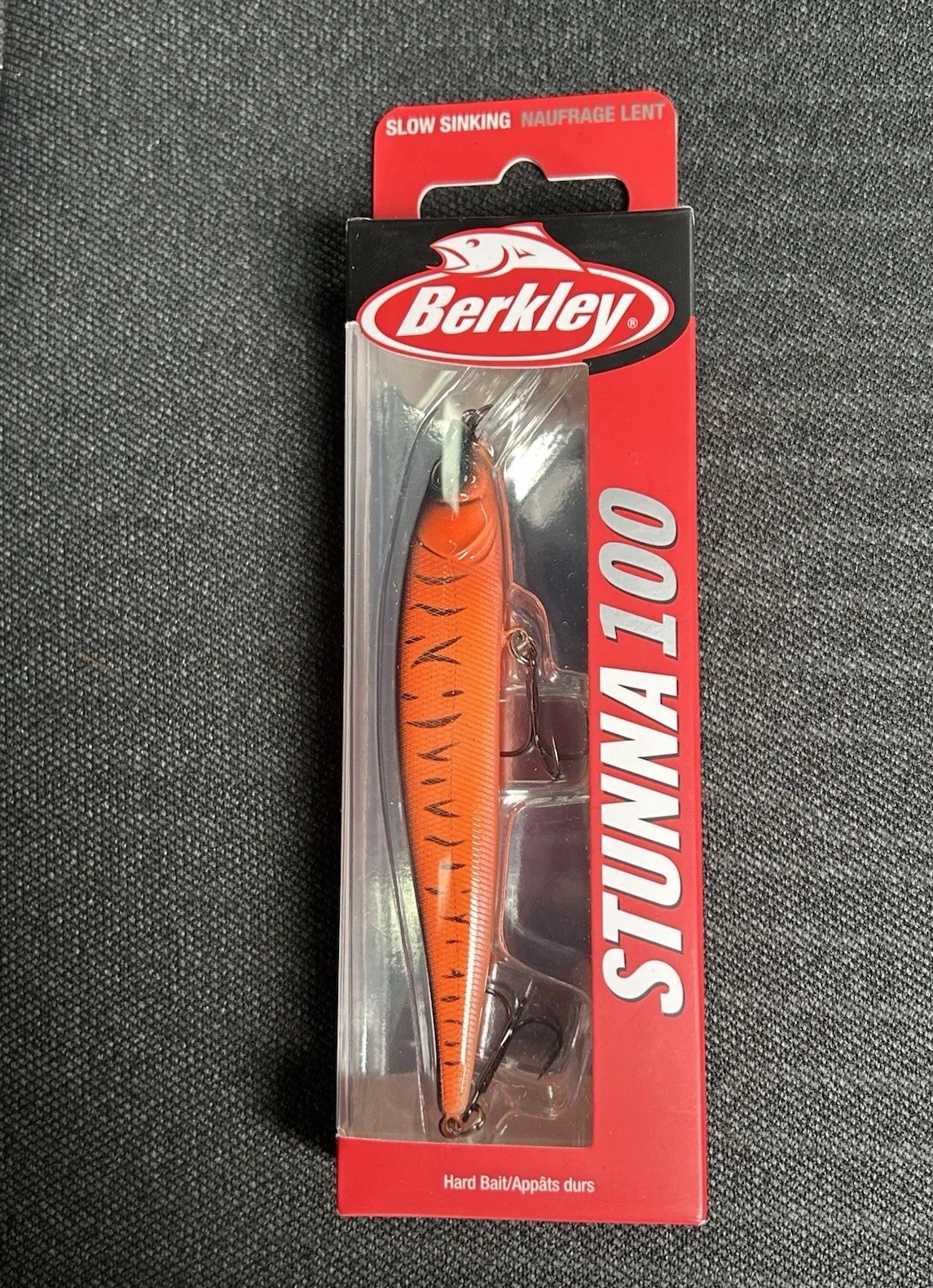 Berkley Stunna 100 3 1/32” 3/8oz 3’-6’ Depth “slow Sinking” Blaze.