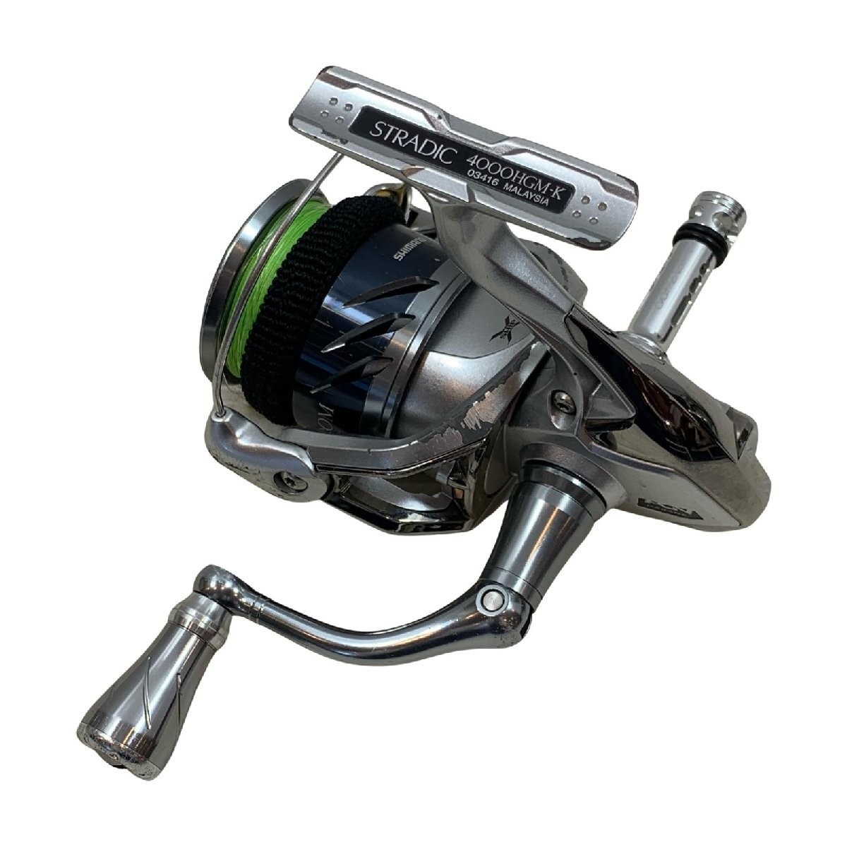 Shimano Spinning Reel 15 Stradic 4000Hgm With Scratches 03416 And Dirt