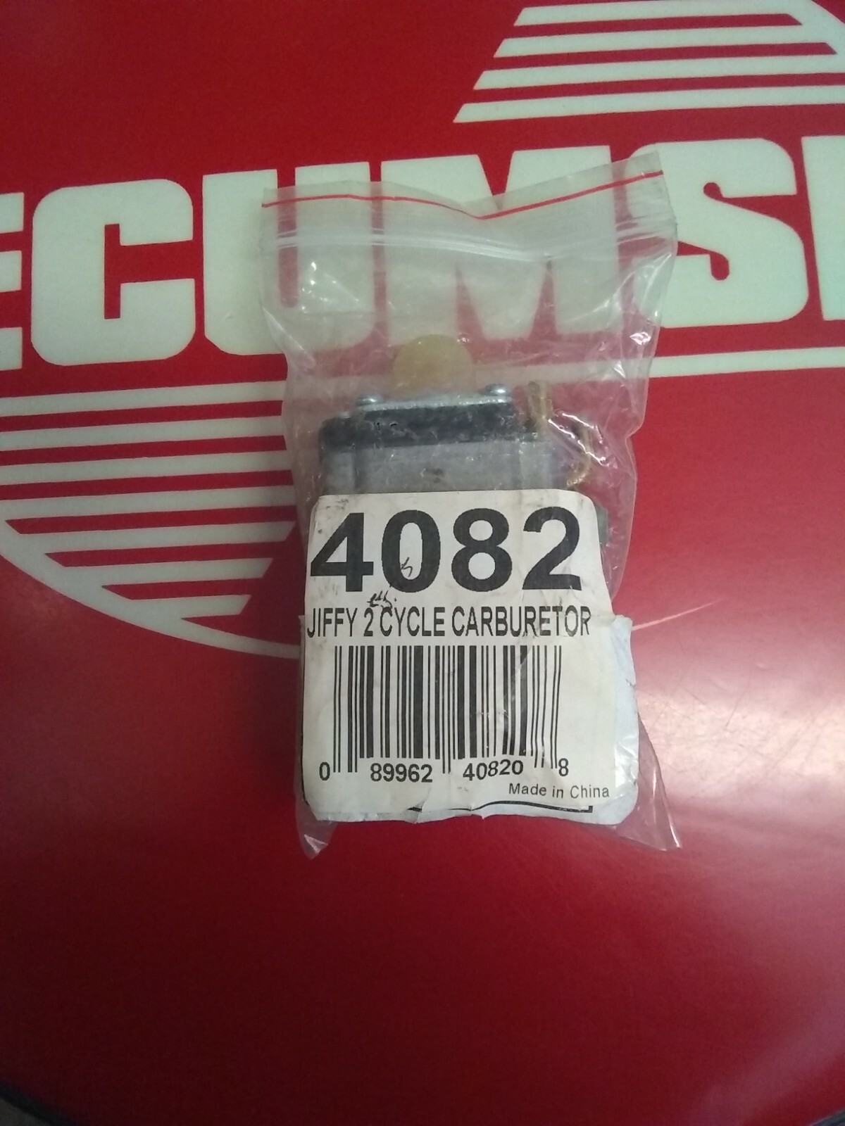 JIFFY 4082 CARBURETOR GENUINE FACTORY OEM EARTH AUGER ICE AUGER FEL4082 2 CYCLE