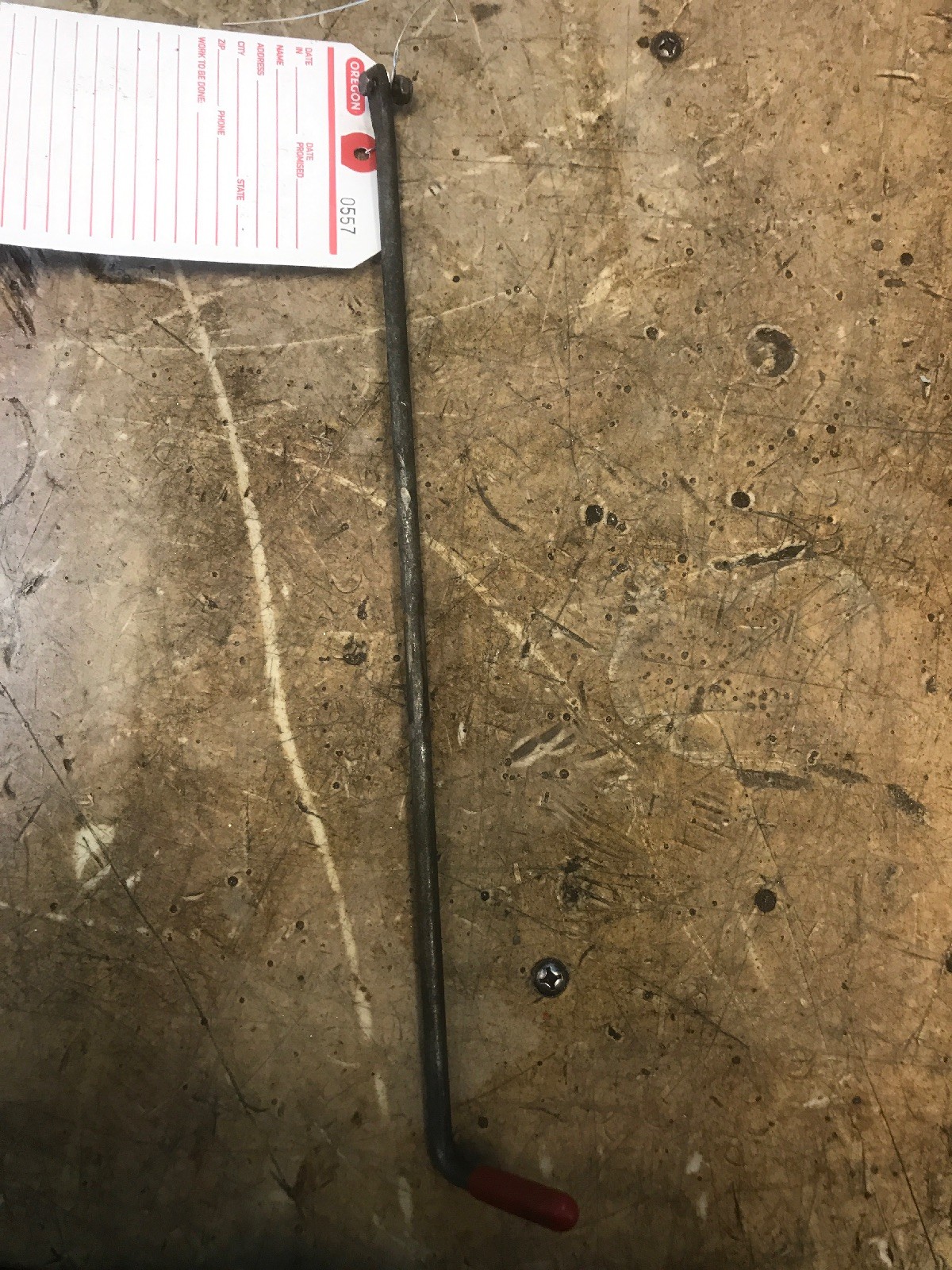 USED BUT GREAT SHAPE JIFFY ICE AUGER THROTTLE HANDLE