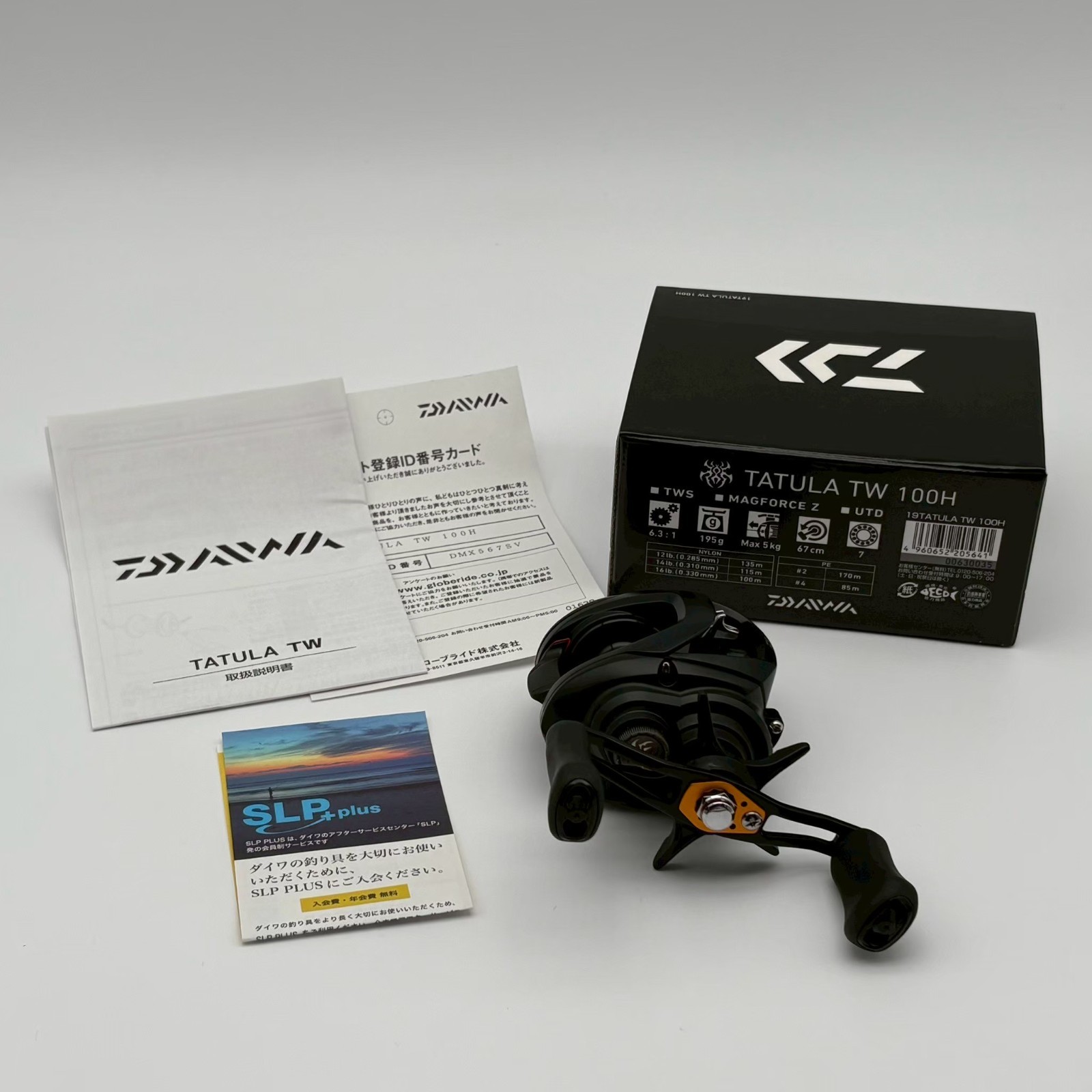 Daiwa 19 Tatula TW 100H Black Right Baitcasting Reel TWS Magforce Z