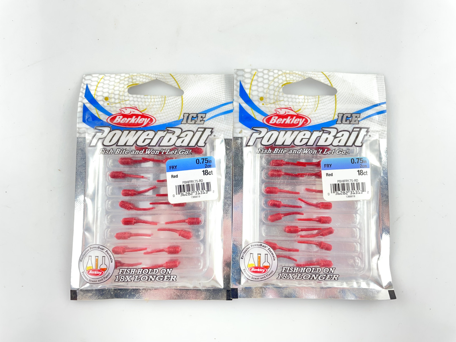 Barkley Ice Powerbait Fry RED OLT OF 2