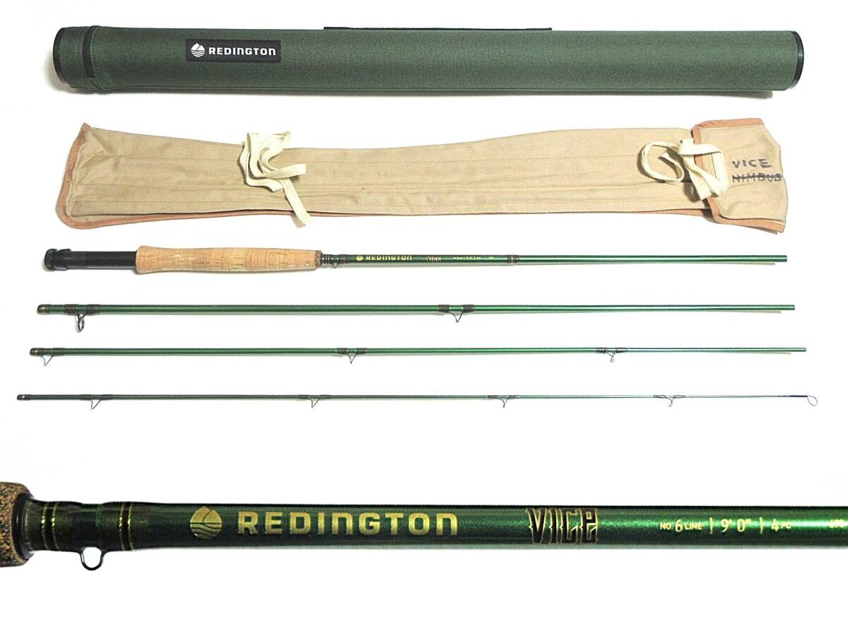 Redington VICE 690-4 6wt 9ft 4pc Fly Rod, Used, Lightly Ricked