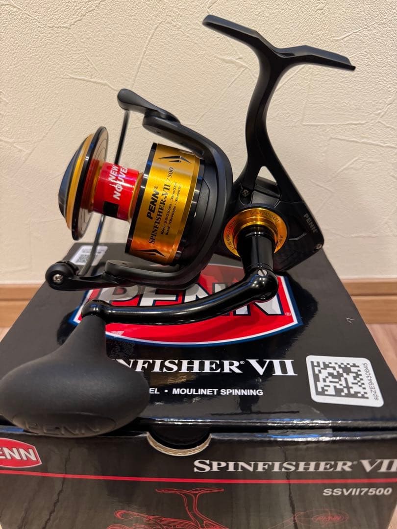 Penn Spinfisher VII 7500 Saltwater Spinning Reel 15kg Drag Used