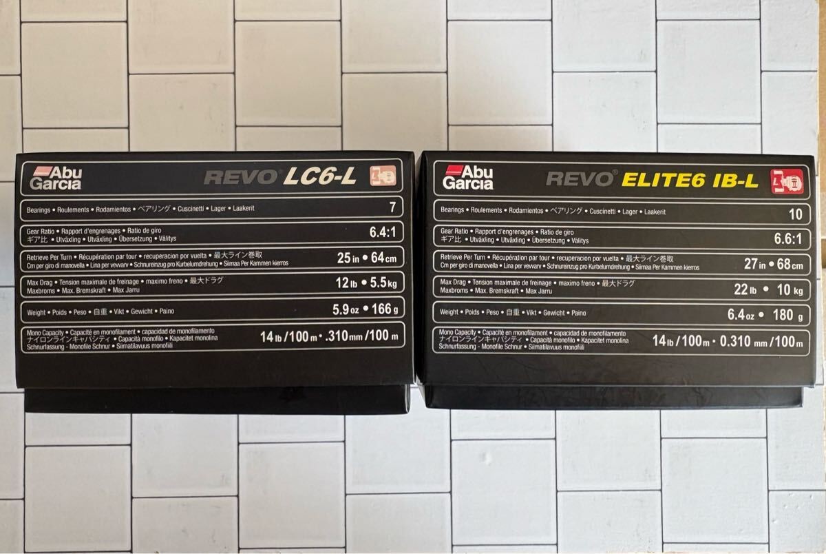 Product Elimination Abu Garcia Revo Lc6-L Elite6 Ib-L 2 Sets Delivery As Is Plea