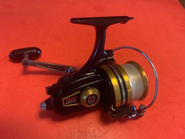 VINTAGE PENN SPINFISHER 650SS SPINNING REEL WORKS GREAT L@@KEE L@@KEE