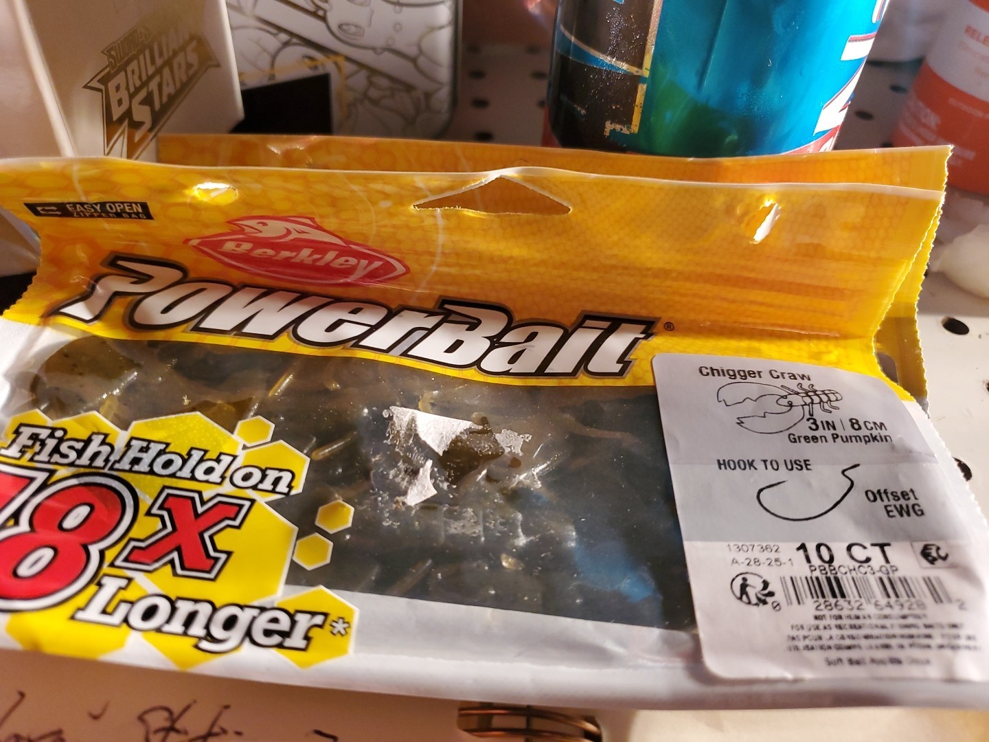 Berkley Powerbait Green Pumpkin 10 Ct